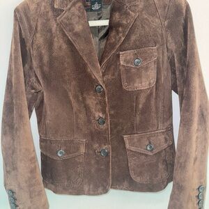 Brown suede Women's Jacket by style & co